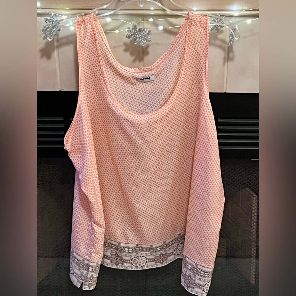 Old Navy Boho Geometric Tank Size XXL